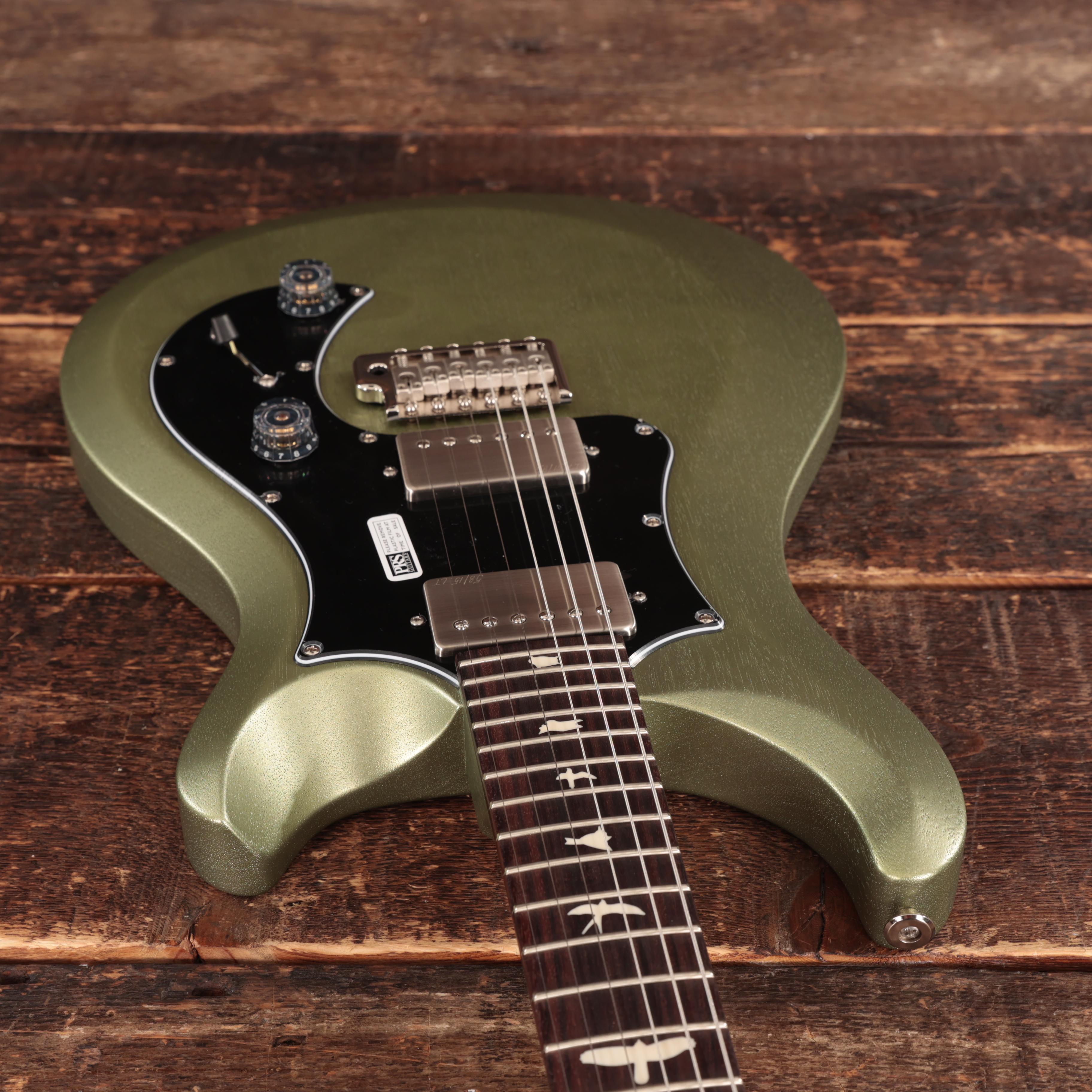 PRS S2 Standard 24 Satin Electric Guitar in Mavis Mint Metallic